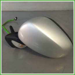Specchio Specchietto Retrovisore Sinistro SX GRIGIO TED69 GREY RENAULT MODUS 1a Serie 2004 2008 Originale Usato