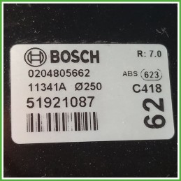 Servofreno Pompa Freni Depressore BOSCH 0204805662 FIAT 500L 73 1.3 MJT 77367972