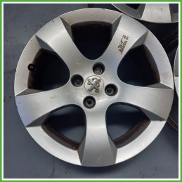 Cerchio Singolo in Lega PEUGEOT 3008 (dal 04/2009) 17 pollici 17" 7.5J 4x108 ET 29 originale usato al pz