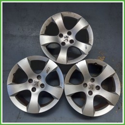 Cerchio Singolo in Lega PEUGEOT 3008 (dal 04/2009) 17 pollici 17" 7.5J 4x108 ET 29 originale usato al pz
