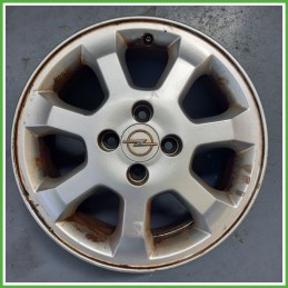 Cerchio Singolo in Lega OPEL ZAFIRA (T98) (dal 03/1999 al 12/2005) 15 pollici 15" 6.0J 4x110 ET 49 originale usato al pz