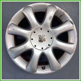 Cerchio Singolo in Lega PEUGEOT 807 (dal 09/2002) 16 pollici 16" 7.0J 5x98 ET 27 originale usato al pz