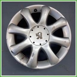 Cerchio Singolo in Lega PEUGEOT 807 (dal 09/2002) 16 pollici 16" 7.0J 5x98 ET 27 originale usato al pz