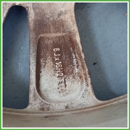Cerchio Singolo in Lega OPEL TIGRA (X04) (dal 07/2004) 16 pollici 16" 6.0J 4x100 ET 44 originale usato al pz