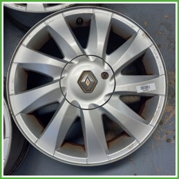 Cerchi in Lega RENAULT MEGANE 2a Serie (dal 02/2006) 16 pollici 16" 6.5J 4x114.3 ET 49 4pz originali usati