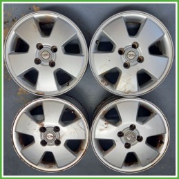 Cerchi in Lega OPEL ASTRA (T98) (dal 03/1998 al 09/2004) 15 pollici 15" 6.0J 4x100 ET 49 4pz originali usati