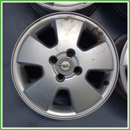 Cerchi in Lega OPEL ASTRA (T98) (dal 03/1998 al 09/2004) 15 pollici 15" 6.0J 4x100 ET 49 4pz originali usati