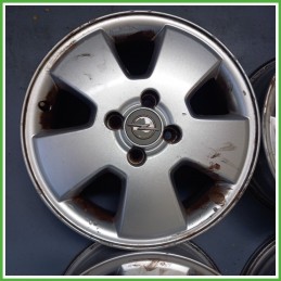 Cerchi in Lega OPEL ASTRA (T98) (dal 03/1998 al 09/2004) 15 pollici 15" 6.0J 4x100 ET 49 4pz originali usati
