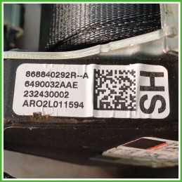 Cintura di Sicurezza Anteriore Destro DX (Lato Passeggero) DACIA SANDERO 3a serie dal 06/2022 3a serie 868840292R 2022