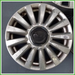 Cerchio Singolo in Lega FIAT 500L (73) (dal 07/2012) 16 pollici 16" 6.5J 4x98 ET 39 originale usato al pz