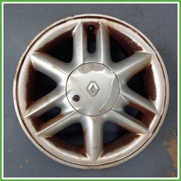 Cerchio Singolo in Lega RENAULT SCENIC (dal 03/1999 al 05/2003) 15 pollici 15" 6.0J 4x100 ET 43 originale usato al pz