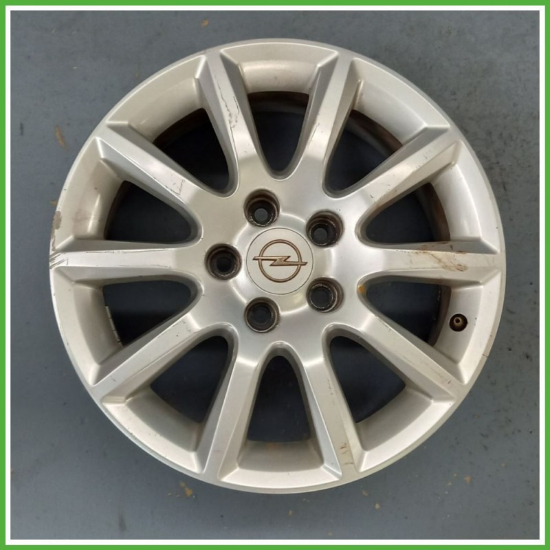 Cerchio Singolo in Lega OPEL ZAFIRA (A05) (dal 06/2005) 16 pollici 16" 6.5J 5x100 ET 37 originale usato al pz