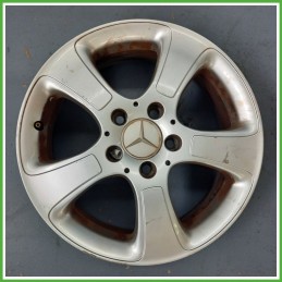 Cerchio Singolo in Lega MERCEDES-BENZ Classe A (W/C169) (dal 07/2004 al 04/2013) 16 pollici 16" 6.0J 5x112 ET 46 usato al pz