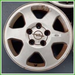 Cerchio Singolo in Lega OPEL ZAFIRA (T98) (dal 03/1999 al 12/2005) 15 pollici 15" 6.0J 5x110 ET 43 originale usato al pz