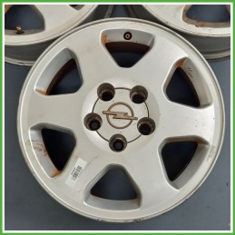 Cerchio Singolo in Lega OPEL ZAFIRA (T98) (dal 03/1999 al 12/2005) 15 pollici 15" 6.0J 5x110 ET 43 originale usato al pz