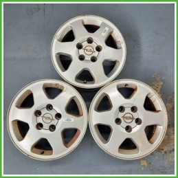 Cerchio Singolo in Lega OPEL ZAFIRA (T98) (dal 03/1999 al 12/2005) 15 pollici 15" 6.0J 5x110 ET 43 originale usato al pz