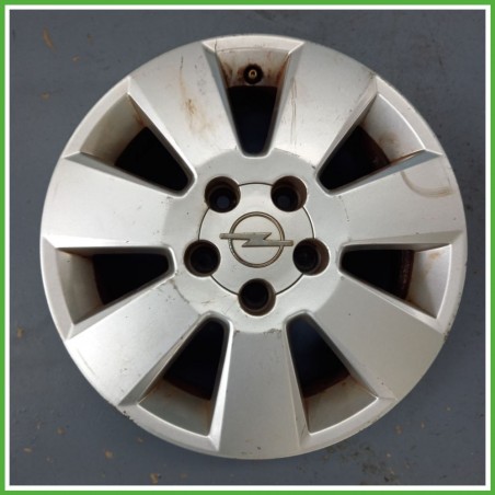 Cerchio Singolo in Lega OPEL MERIVA (X03) (dal 03/2003 al 12/2010) 15 pollici 15" 6.0J 5x100 ET 43 originale usato al pz