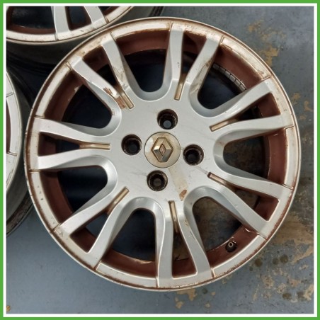 Cerchio Singolo in Lega RENAULT SCENIC 2a Serie (dal 06/2003 al 08/2009) 16 pollici 16" 6.5J 4x114.3 ET 49 usato al pz