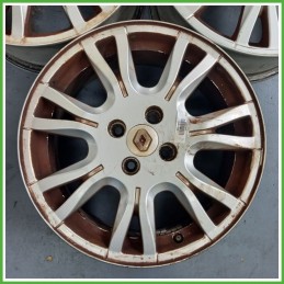 Cerchio Singolo in Lega RENAULT SCENIC 2a Serie (dal 06/2003 al 08/2009) 16 pollici 16" 6.5J 4x114.3 ET 49 usato al pz
