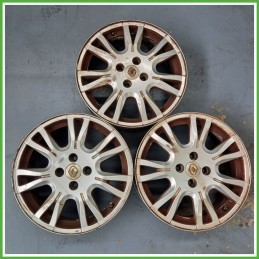 Cerchio Singolo in Lega RENAULT SCENIC 2a Serie (dal 06/2003 al 08/2009) 16 pollici 16" 6.5J 4x114.3 ET 49 usato al pz