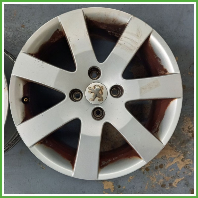 Cerchio Singolo in Lega PEUGEOT 308 (dal 08/2007) 16 pollici 16" 7.0J 4x108 ET 32 originale usato al pz