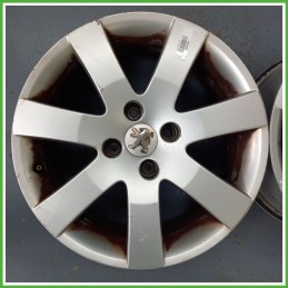 Cerchio Singolo in Lega PEUGEOT 308 (dal 08/2007) 16 pollici 16" 7.0J 4x108 ET 32 originale usato al pz