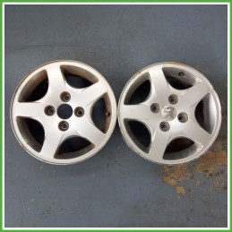 Cerchio Singolo in Lega PEUGEOT 206 (dal 09/1998 al 06/2009) 14 pollici 14" 5.5J 4x108 ET 34 originale usato al pz