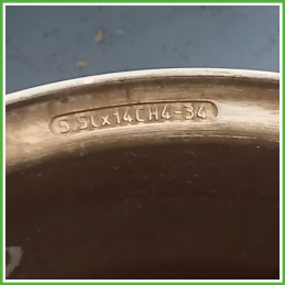 Cerchio Singolo in Lega PEUGEOT 206 (dal 09/1998 al 06/2009) 14 pollici 14" 5.5J 4x108 ET 34 originale usato al pz
