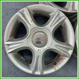 Cerchio Singolo in Lega SEAT IBIZA (6L) (dal 12/2001 al 08/2009) 15 pollici 15" 6.0J 5x100 ET 43 originale usato al pz