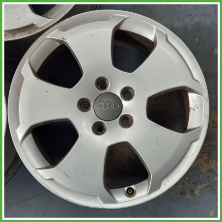 Cerchio Singolo in Lega AUDI A3 (8P) (dal 04/2003 al 06/2010) 17 pollici 17" 7.5J 5x112 ET 56 originale usato al pz