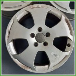 Cerchio Singolo in Lega AUDI A3 (8P) (dal 04/2003 al 06/2010) 17 pollici 17" 7.5J 5x112 ET 56 originale usato al pz