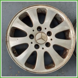 Cerchio Singolo in Lega MERCEDES-BENZ Classe A (W/C169) (dal 07/2004 al 04/2013) 15 pollici 15" 6.0J 5x112 ET 44 usato al pz