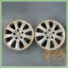 Cerchio Singolo in Lega MERCEDES-BENZ Classe A (W/C169) (dal 07/2004 al 04/2013) 15 pollici 15" 6.0J 5x112 ET 44 usato al pz