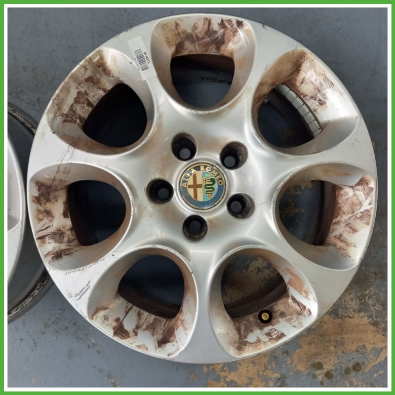 Cerchio Singolo in Lega ALFA ROMEO 159 (X3/X9) (dal 07/2005 al 06/2013) 16 pollici 16" 7.0J 5x110 ET 34 originale usato al pz