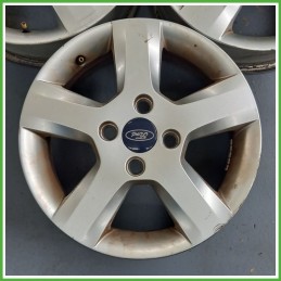 Cerchio Singolo in Lega FORD FIESTA (CBK) (dal 12/2005 al 12/2008) 15 pollici 15" 6.0J 4x108 ET 52.5 originale usato al pz