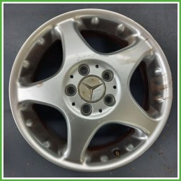 Cerchio Singolo in Lega MERCEDES-BENZ Classe A (W168) (dal 03/2001 al 06/2004) 16 pollici 16" 6.5J 5x112 ET 56 usato al pz