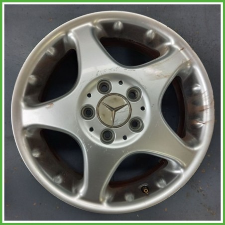 Cerchio Singolo in Lega MERCEDES-BENZ Classe A (W168) (dal 03/2001 al 06/2004) 16 pollici 16" 6.5J 5x112 ET 56 usato al pz