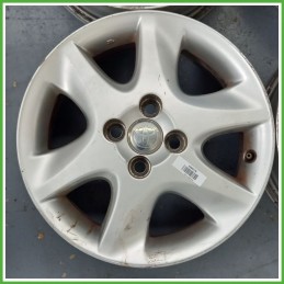 Cerchi in Lega TOYOTA COROLLA 5p (dal 01/2002 al 09/2004) 16 pollici 16" 6.0J 4x100 ET 45 4pz originali usati