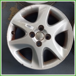 Cerchi in Lega TOYOTA COROLLA 5p (dal 01/2002 al 09/2004) 16 pollici 16" 6.0J 4x100 ET 45 4pz originali usati