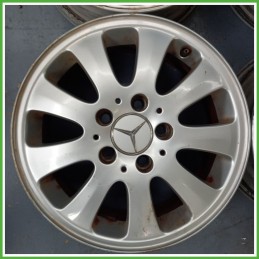 Cerchi in Lega MERCEDES-BENZ Classe A (W/C169) (dal 07/2004 al 04/2013) 15 pollici 15" 6.0J 5x112 ET 44 4pz originali usati