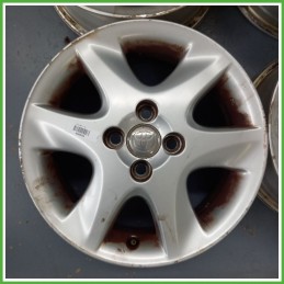 Cerchi in Lega TOYOTA COROLLA 5p (dal 01/2002 al 09/2004) 15 pollici 15" 6.0J 4x100 ET 45 4pz originali usati