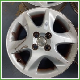 Cerchi in Lega TOYOTA COROLLA 5p (dal 01/2002 al 09/2004) 15 pollici 15" 6.0J 4x100 ET 45 4pz originali usati
