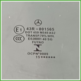 Cristallo Laterale Scendente Anteriore Destro DX MERCEDES-BENZ Classe GLA X156 5 Porte A1567250210 2014 2017