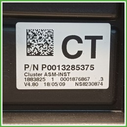 Quadro strumenti contachilometri tachimetro OPEL CORSA S07 1.2 16V 13252129
