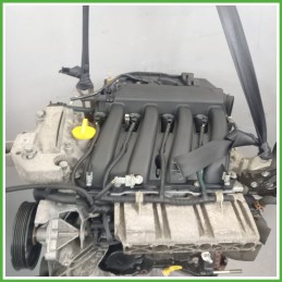 Motore Completo Funzionante K4JC7 72kw da RENAULT CLIO 2a Serie 2001 2010 BENZINA Originale Usato