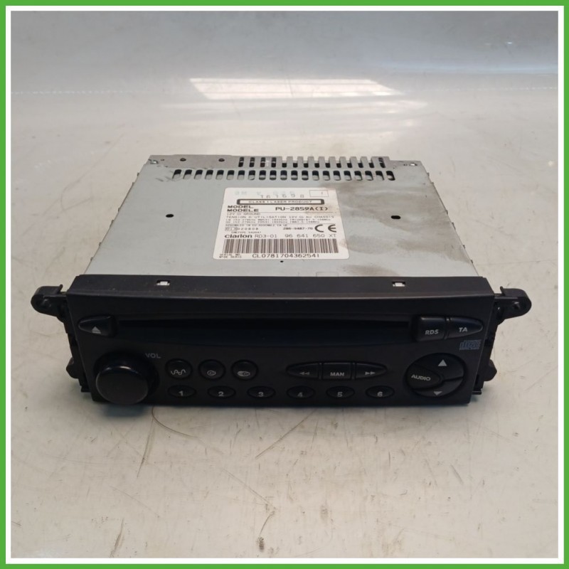 Autoradio CITROEN XSARA PICASSO 1.6 16V 6560S5 1999 2010 CITROEN 6560S5
