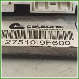 Comandi Clima AC Riscaldamento Condizionatore CALSONIC 275109F600 NISSAN PRIMERA 1.8 16V 682602F900 1999 2002