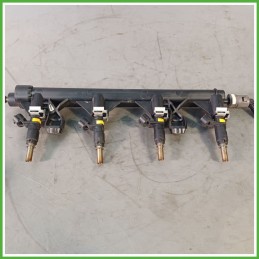 Rail con iniettori carburante PEUGEOT 208 8F02 1.4 198552 2012 2015
