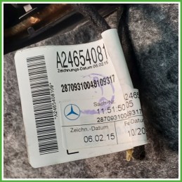 Rivestimento Porta Posteriore Destro DX MERCEDES-BENZ Classe GLA X156 A15673022009D88 2014 2017