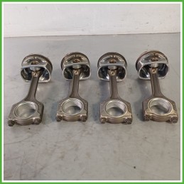 Set 4 Pistoni con biella PEUGEOT 208 8F02 1.4 1631728980 2012 2015